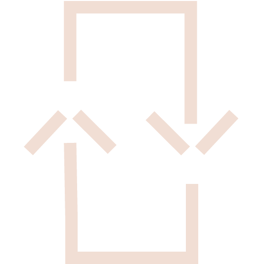 Clear circulation flow icon