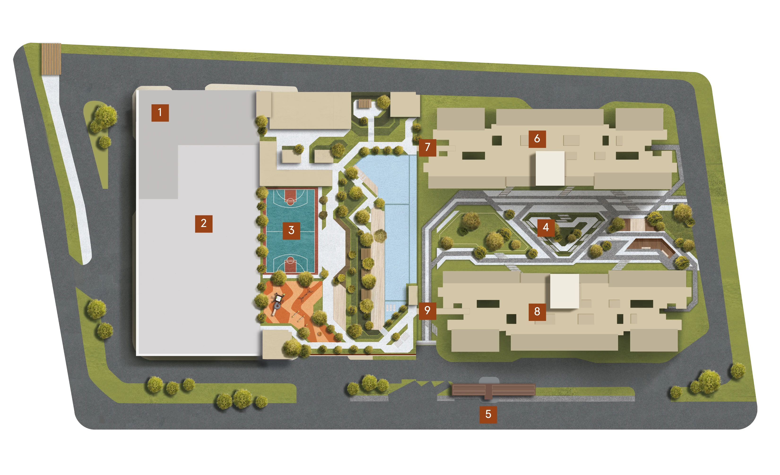 Myra Embun Residences masterplan