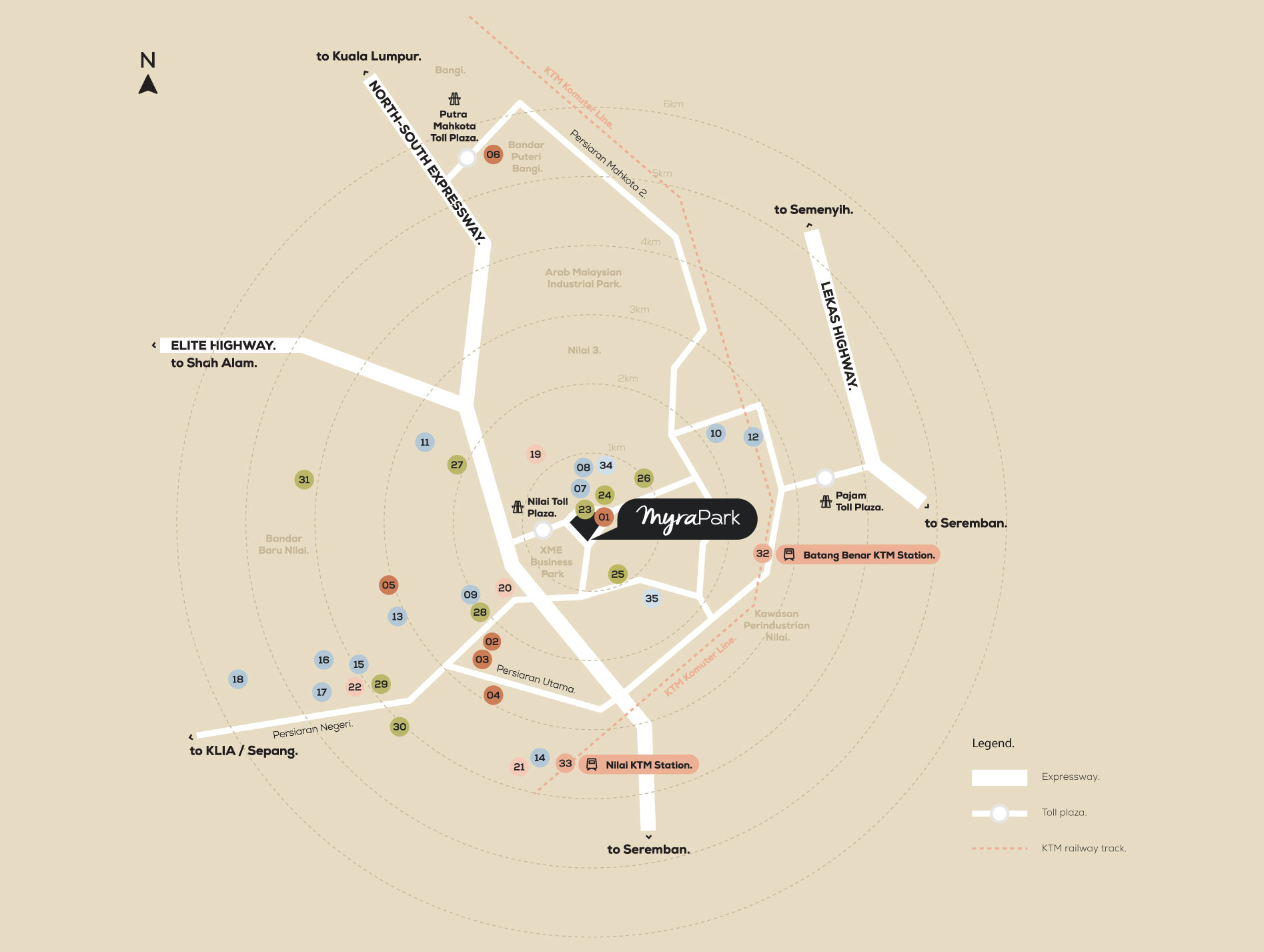 Maps all