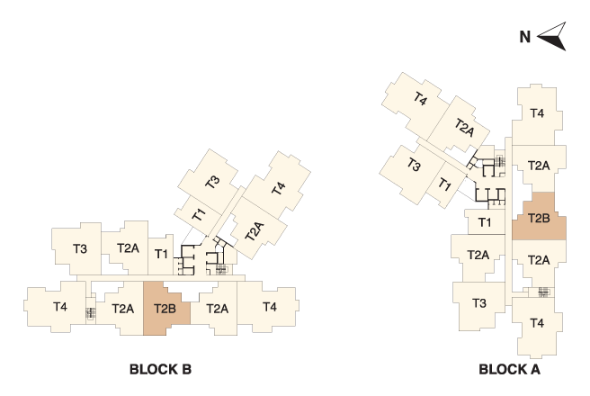 Type T2B Site Plan