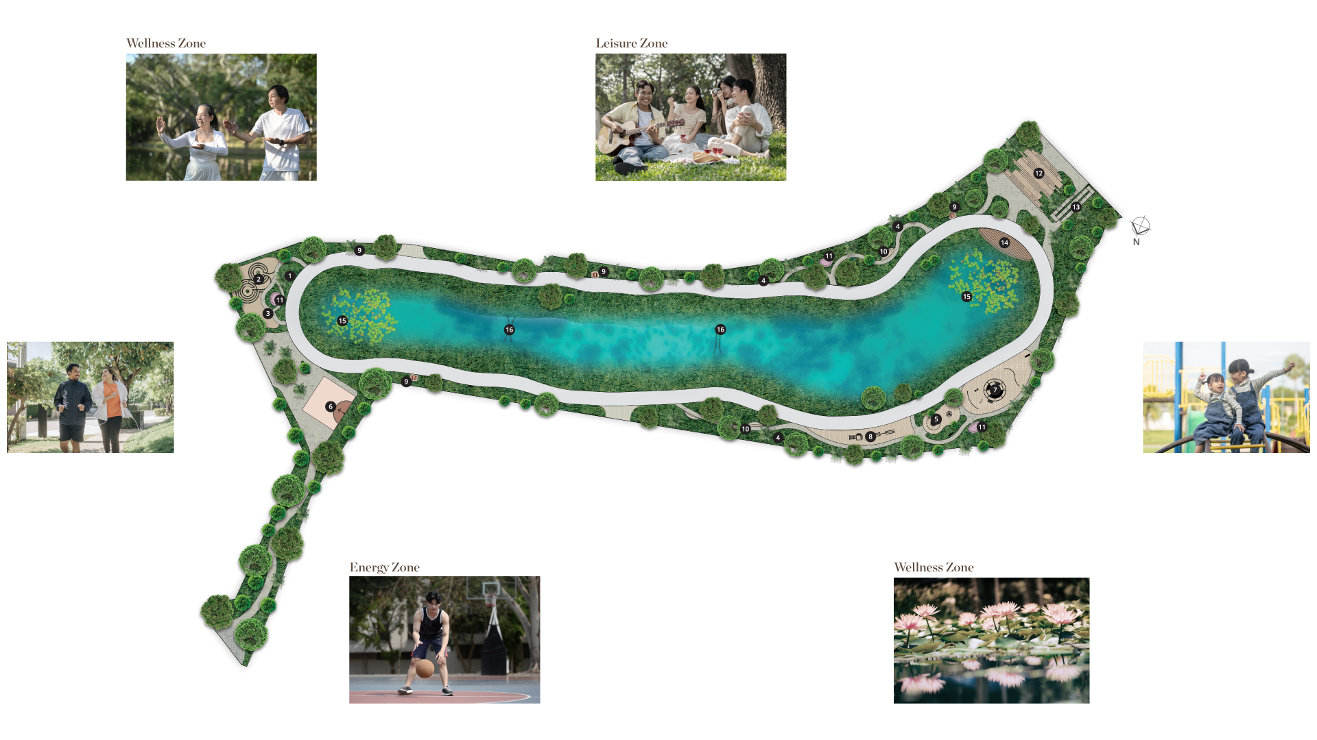 central lake map