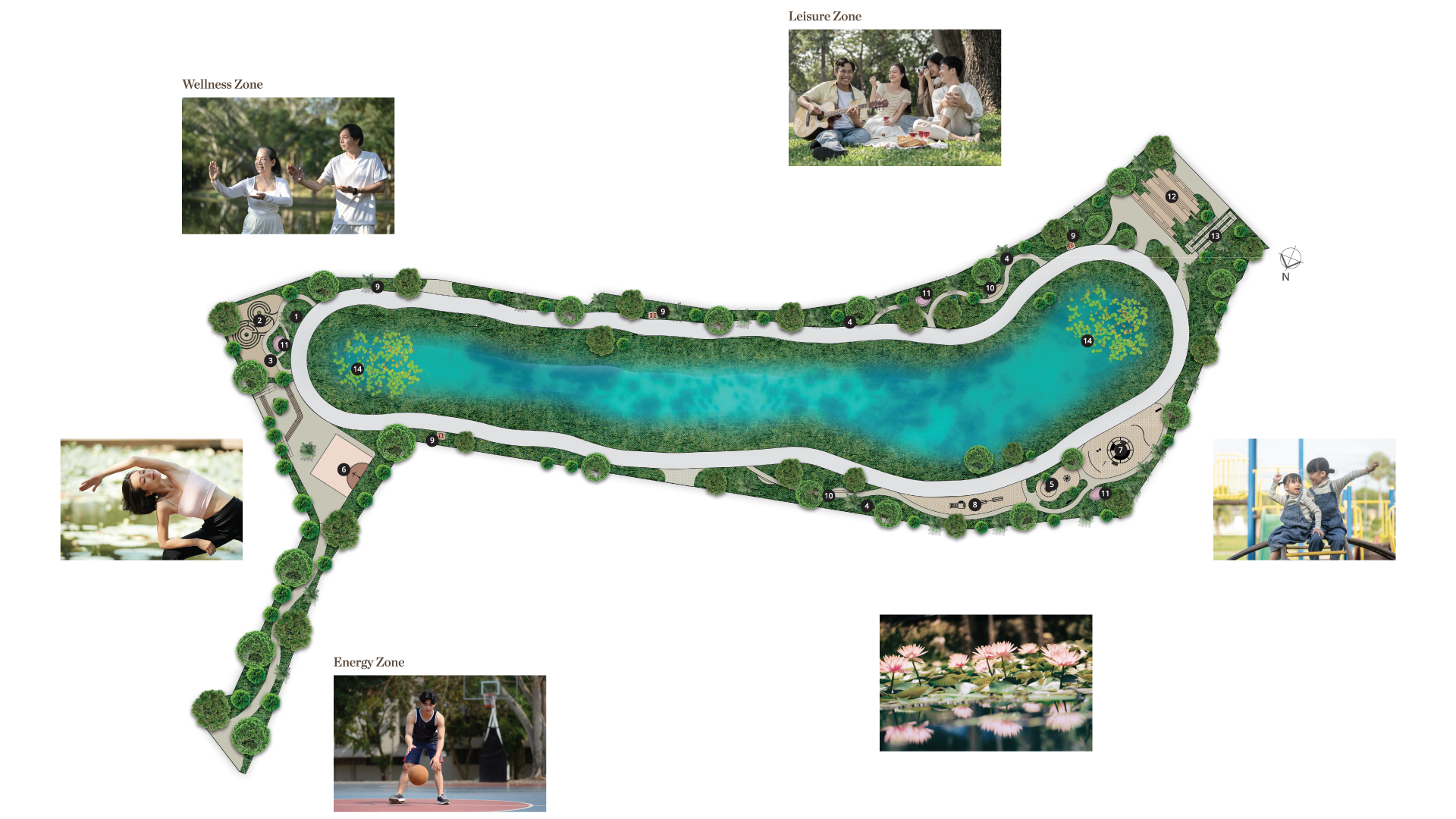 central lake map