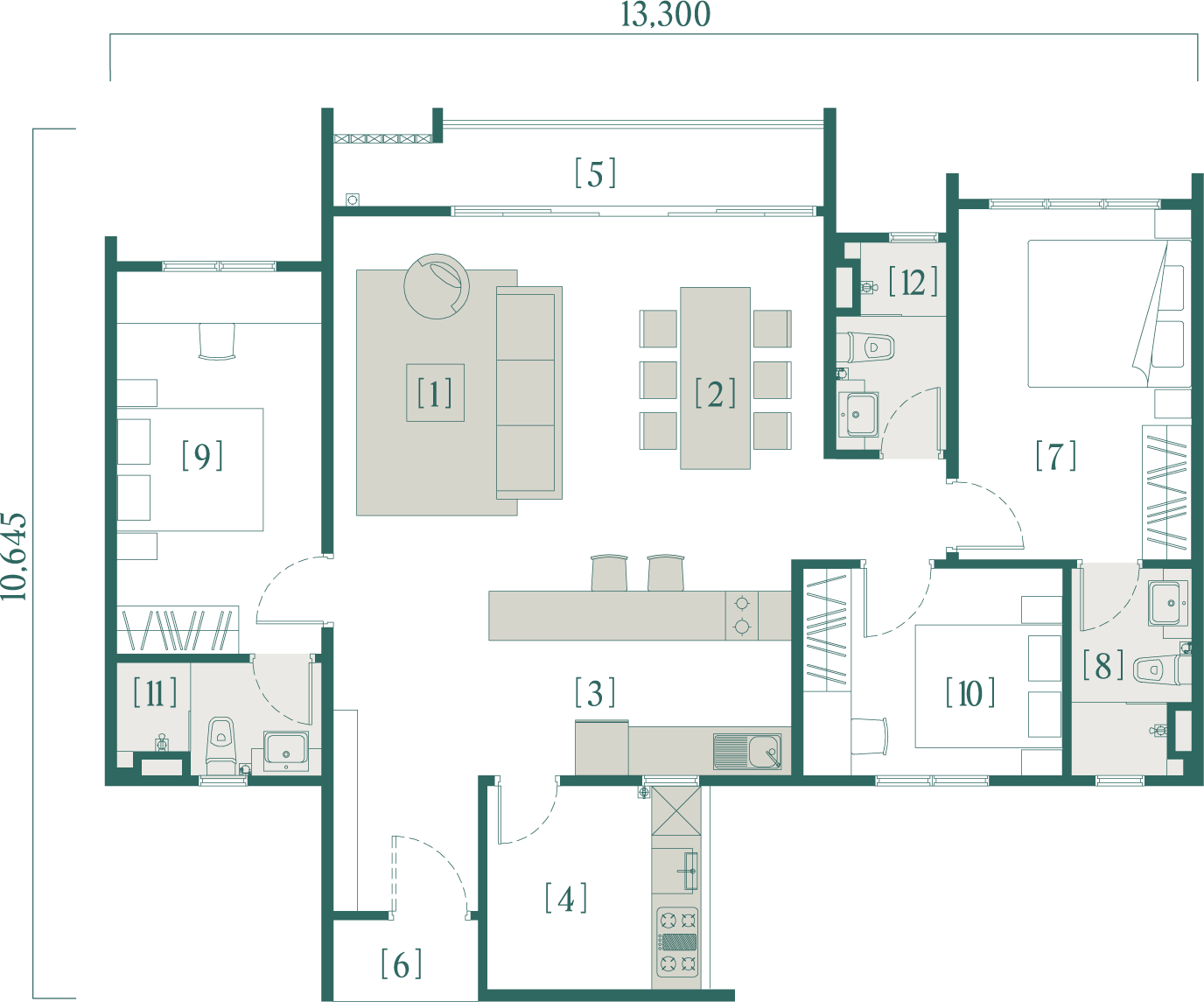 Type A Floor Plan