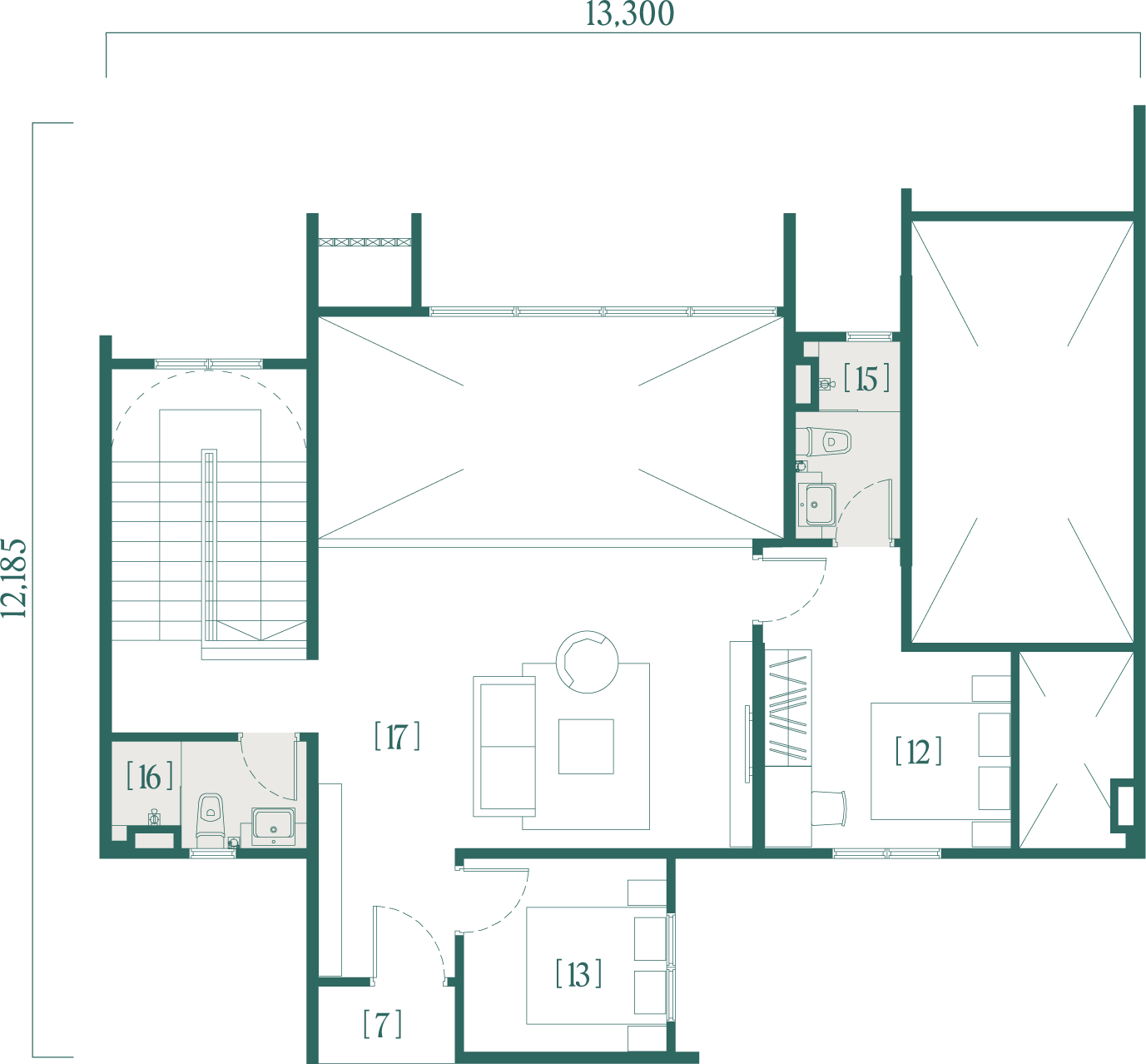 Type A2 Upper Floor