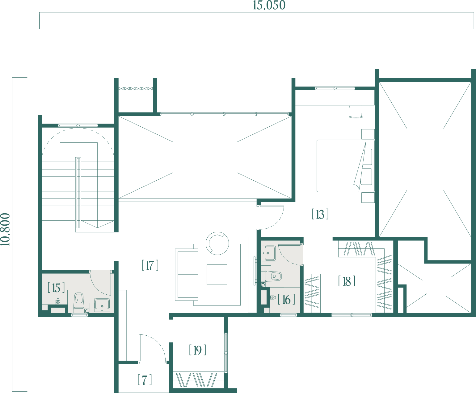 Type B2 Upper Floor