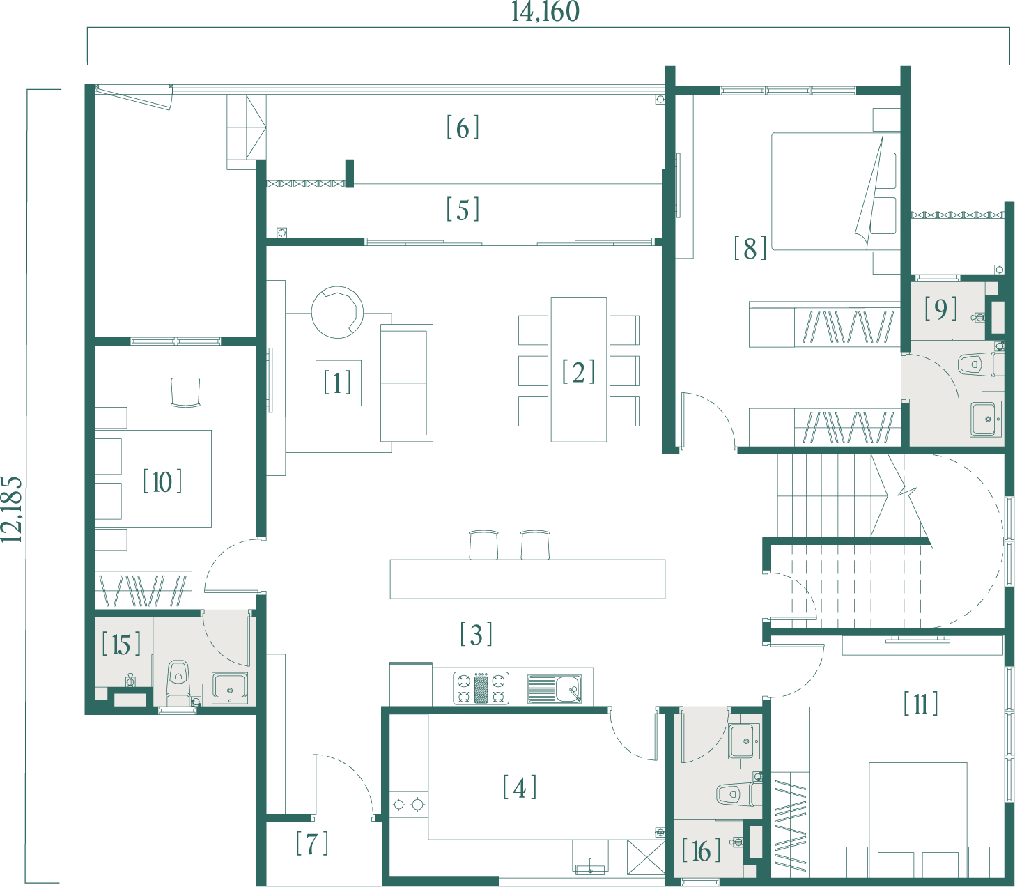 Type C2 Lower Floor
